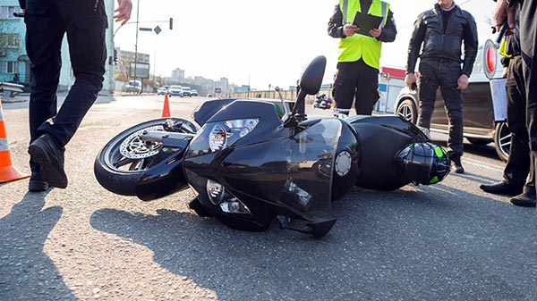Accidente de motocicleta en Chicago, IL