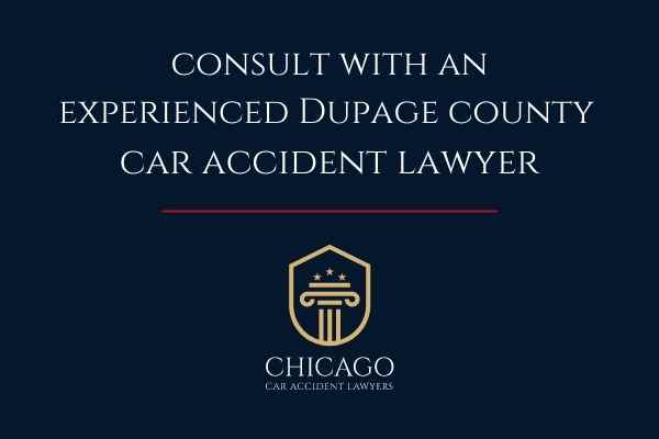 consulte a un abogado experto de accidentes de auto de DuPage