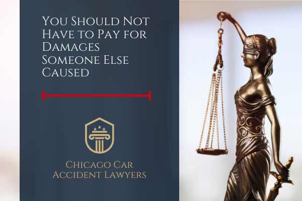 An image of the statute of justice with our firm's branding